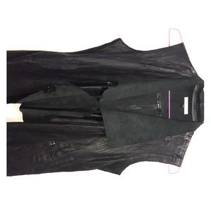 100% leather Vest